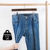 Nature Smile Wooden Pants Skirt Trousers Hangers with Clips (10Pcs
