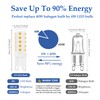 Pack of 8 G9 Dimmable LED Light Bulb 4W, 40W