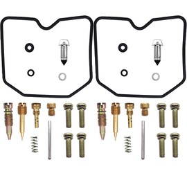 2-Pack Carburetor Repair Kits Carb Rebuild Kit Replacement for Triumph Bonneville T100 2001-2008