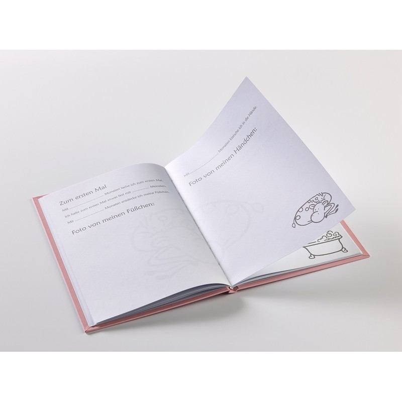 Walther Baby Animal, pink, Tagebuch
