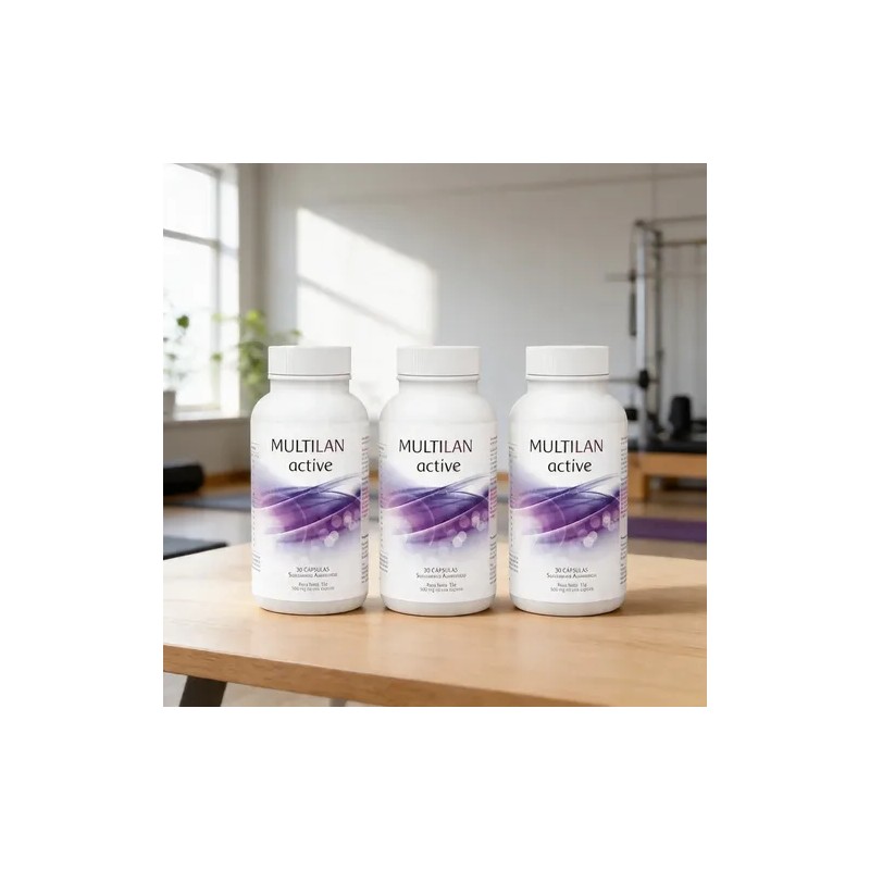 3pack Multilan Active 30 Caps Mejora La Sordera Sfn 3pack