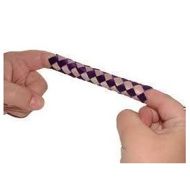 Henbrandt 12 x Chinese Oriental Real Bamboo Finger Traps Birthday Party Bag Toys