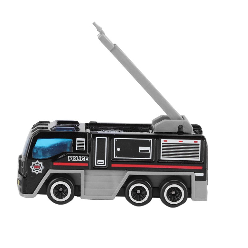 6pcs 1:64 Engineering Car Model Alloy Simulation Vehicle Car Model