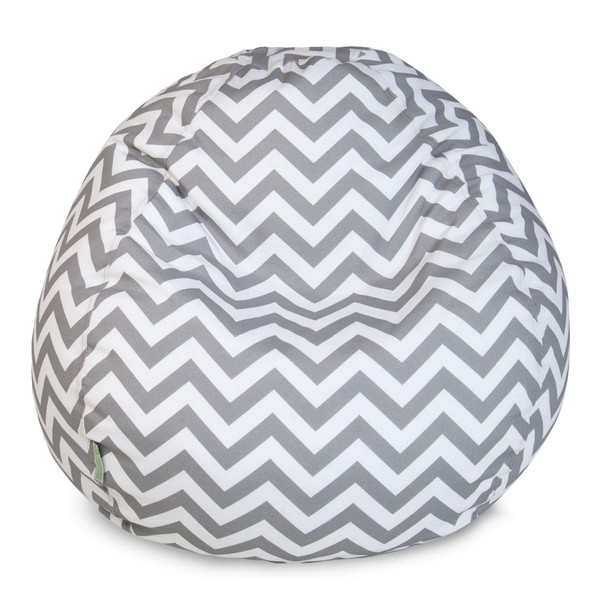 Majestic Home Goods Classic Bean Bag Chair - Chevron Giant