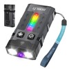 BORUIT EV20 LED Small EDC Flashlight with 365nm UV Light,1100