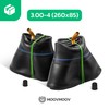 MOOVMOOV Hose 3.00-4 with Angled Valve TR87 (x2) - Replacement