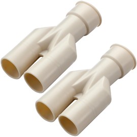 Pangda 2 Pcs Double Drain Hose Connector Rubber Dishwasher Drain Hose Adapter Compatible with Fisher and Paykel Dishwasher Dd605 Dd24, 1.1 x 4.7 x 5.2 Inch