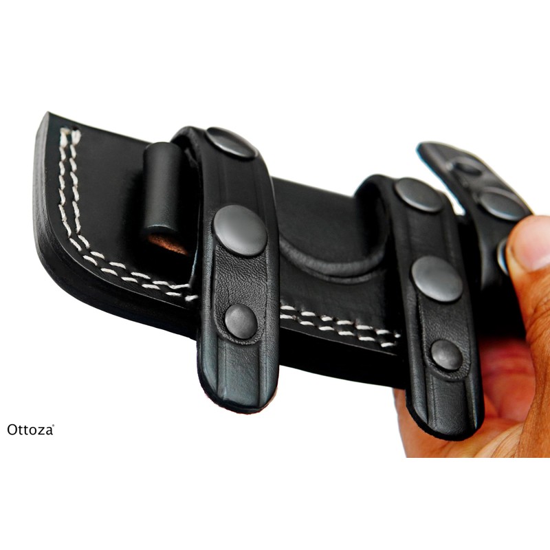 Ottoza Leather Knife Sheaths for Fixed Blade Knives, Small Knife