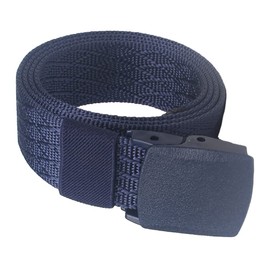 SagaSave Outdoor Tactical Belt Adjustable Nylon Webbing Military Belt with Quick Release Buckle for Hiking Fishing Hunting, blue