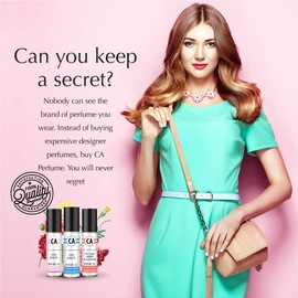 CA Perfume Impression of Lady Million for Woman Fragrance Body Oils Alcohol-Free Essential Aromatherapy Sample Travel Size Roll-On 0.3 Fl Oz/10 ml