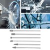 6pcs 6mm Tungsten Carbide Burr Set, 1/4" Shank Aluminum Rotatory