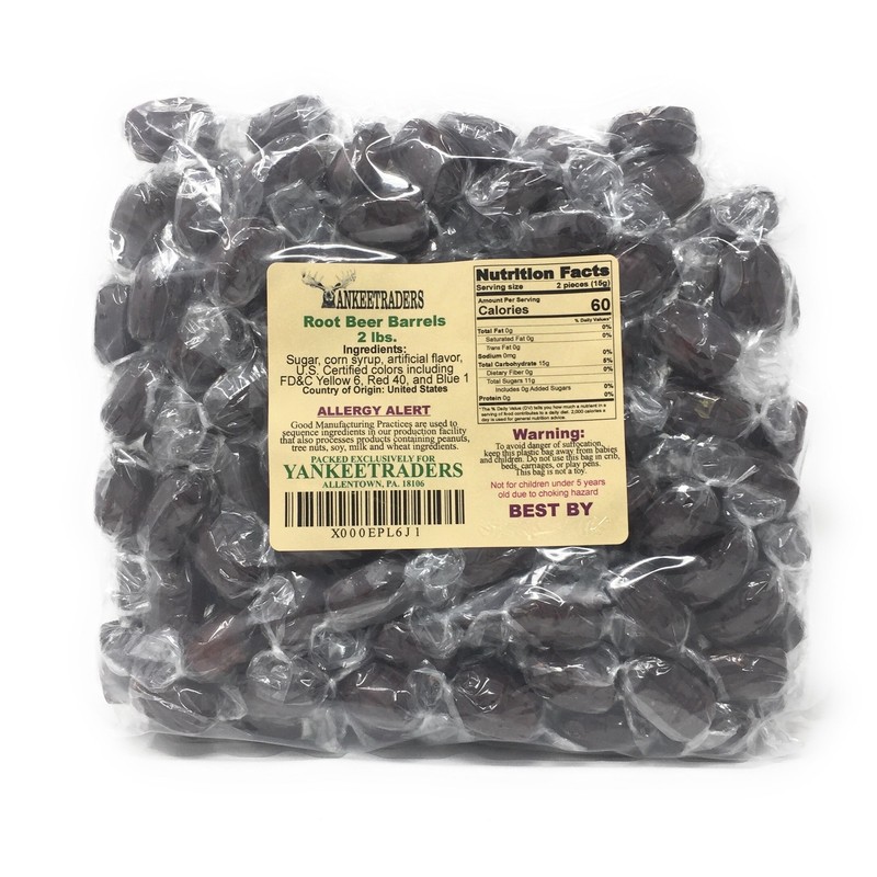 Wrapped Root Beer Barrels ~ 2 Lbs ~ Old Fashioned