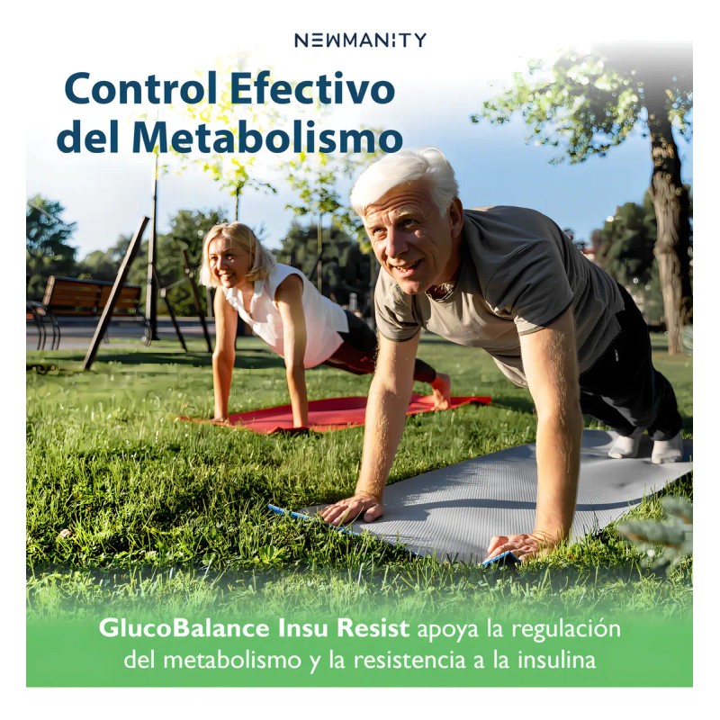 Glucobalance InsuResist con Berberina, Canela Ceylon, cido Alfa Lipoico y