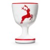 GMUNDNER KERAMIK Factory 0318BEGL05 Ruby Reindeer Egg Cup Smooth, 7.5