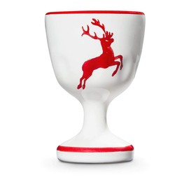 GMUNDNER KERAMIK Factory 0318BEGL05 Ruby Reindeer Egg Cup Smooth, 7.5 cm