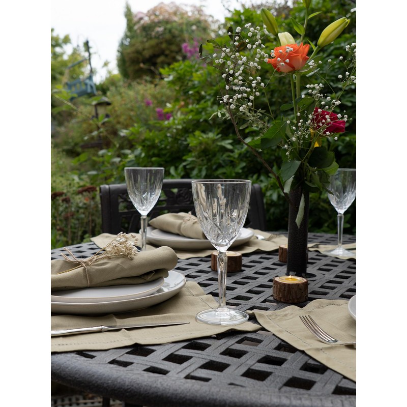 Linen Table Decor Full Set – 100% Linen Napkins &