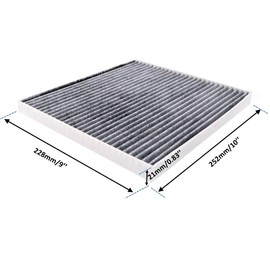FUN-DRIVING FD819 Cabin Air Filter for Hyundai Azera Santa Fe Santa Fe Sport Santa Fe XL Sonata Gas Sonata Hybrid Kia Cadenza Optima Sedona Vue CAPTIVA SPORT EQUINOX TERRAIN