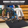 3'' Threshold Rampthreshold Ramps for Doorways,Heavy Duty 2500LBS Door Threshold