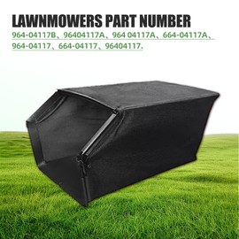 FIX ZHANG 2024Upgrade Lawnmower Grass Bag Replacement for Troy Bilt 21” Lawnmower Bag964-04117A， 964-04117B, 664-04117A, for Models TB210 TB260 TB280ES TB130 TB230 TB280(without Grass Catcher Frame)