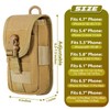 SOWHUP Tactical Molle Pouch Cell Phone Pouch Holster Small Utility
