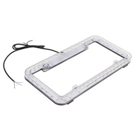 License Plate Frame Light LED Plate Holder Bracket 6W 12V 31.5x16.5x2cm Universal Fit for Car