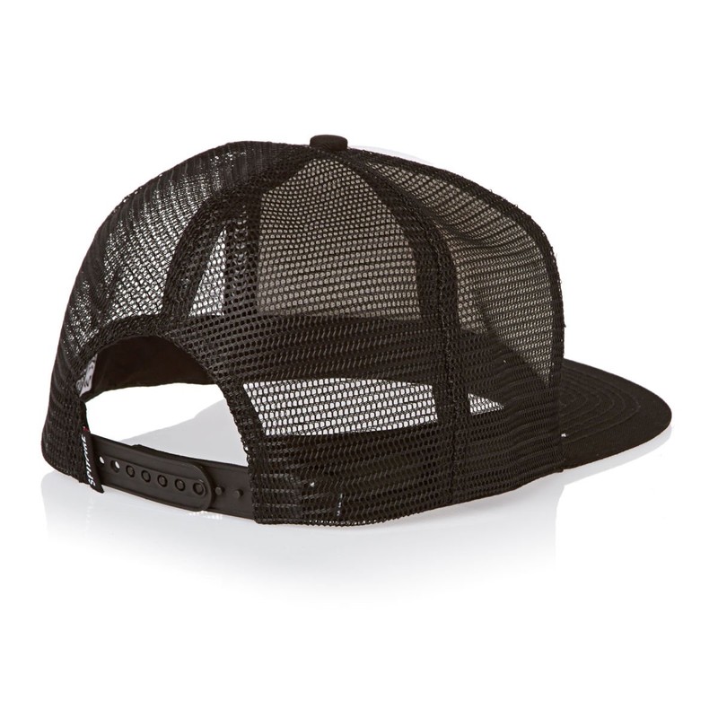 Spitfire Big Head Fill Logo Trucker Hat Black White Red