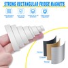 50Pcs Fridge Magnets, 10x5x3mm Small Magnets for Crafts, Strong Nedoymium