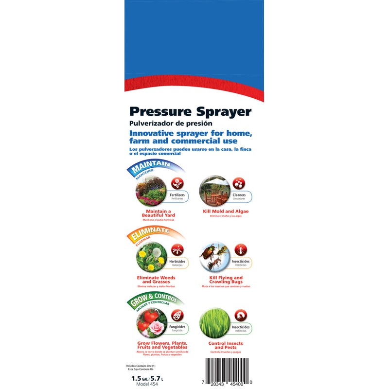 Solo 454 1-1/4 Gallon Professional Handheld Sprayer with Carrying Strap