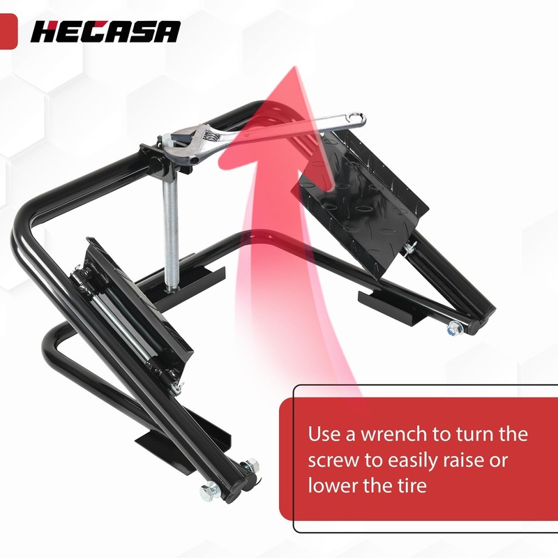 HECASA Light Trailer Tire Leveler with Ratchet Wrench for Light