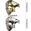 KEFAN Mens Mask Masquerade Mask Phantom of The Opera Half