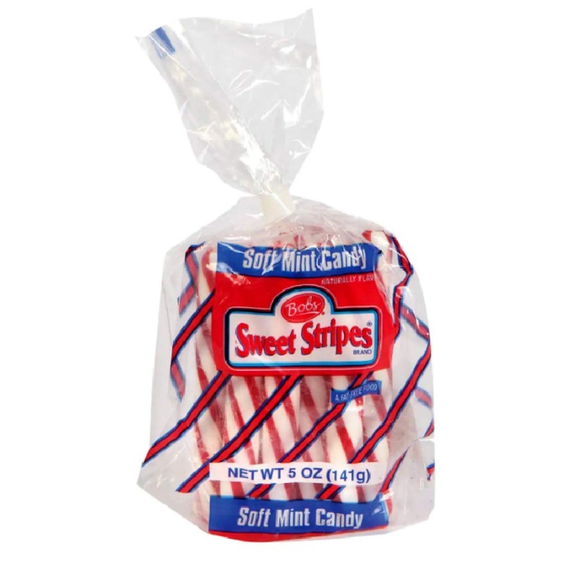 Bob's Sweet Stripes Candy Canes 5 Ounce Peppermint Candy Classic