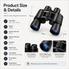 20×50 High-Power Binoculars with Central Focus – Long-Distance Outdoor Binoculars