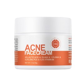 YAFUSIPE Acne Treatment for Face Hormonal Cystic Stubborn Acne Cream Back Butt Acne Spot Treatment for Teens Adults Moisturizer Pimple Rapid Clearing Cream for Breakouts Blemish Overnight 30g