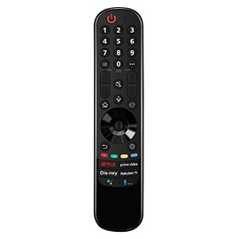 MR22GN MR22GA AKB76040009 Replace Magic Voice Remote fit for LG Smart TV 2022 Model OLED TV Z2 G2 C2 B2 A2 QNED TV QNED99 90 85 80 NanoCell TV NANO80, 75 Series UHD 4K TV UQ90 UQ80 UQ75 UQ70 Series