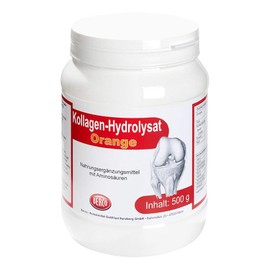 KOLLAGEN HYDROLYSAT Orange Pulver 500 g