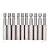 Riyitauto 10 piece Extension Extend Socket Drill Bit Holder 60mm