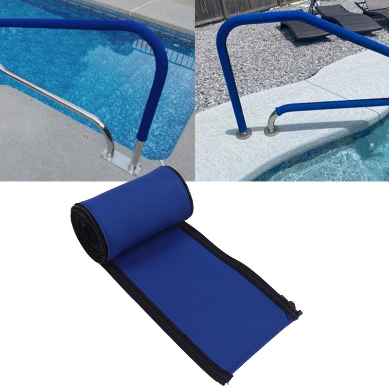 Pool Handrail Cover with Zipper Adjustable Non Slip Railing Handle