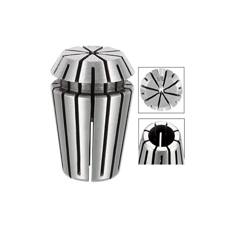sourcing map ER20 1/8" Spring Collet Chuck for CNC Engraving