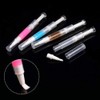 Pack of 5 3 ml Transparent Twist Pen Empty Nail