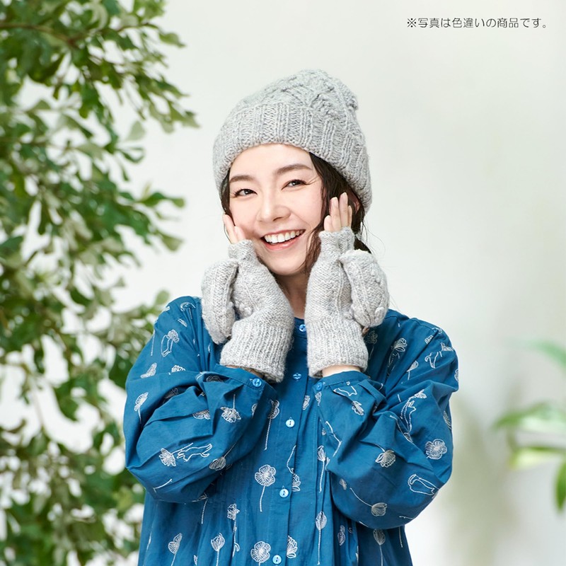 Tomo Corporation Nepal Knit Covered Gloves, Natural, One Size Fits