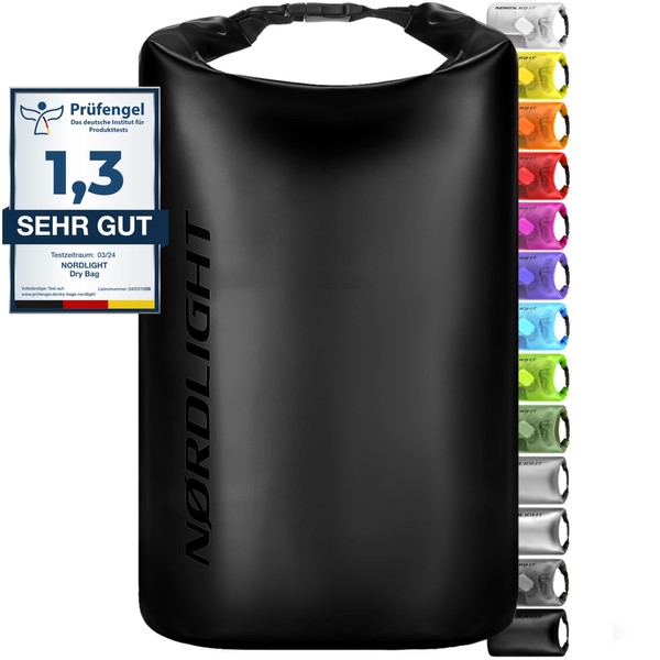 Nordlight Dry Bag 5 L Waterproof Bag – (Black) Waterproof