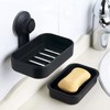 Suction Cup Soap Holder for Shower Wall, Bathroom, Tub and