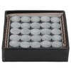 9.5-11 mm Medium Hard Cue Tips - 50 Pieces Leather