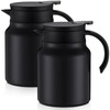 Ziliny 2 Pcs 34 oz Thermal Coffee Carafes for Keeping