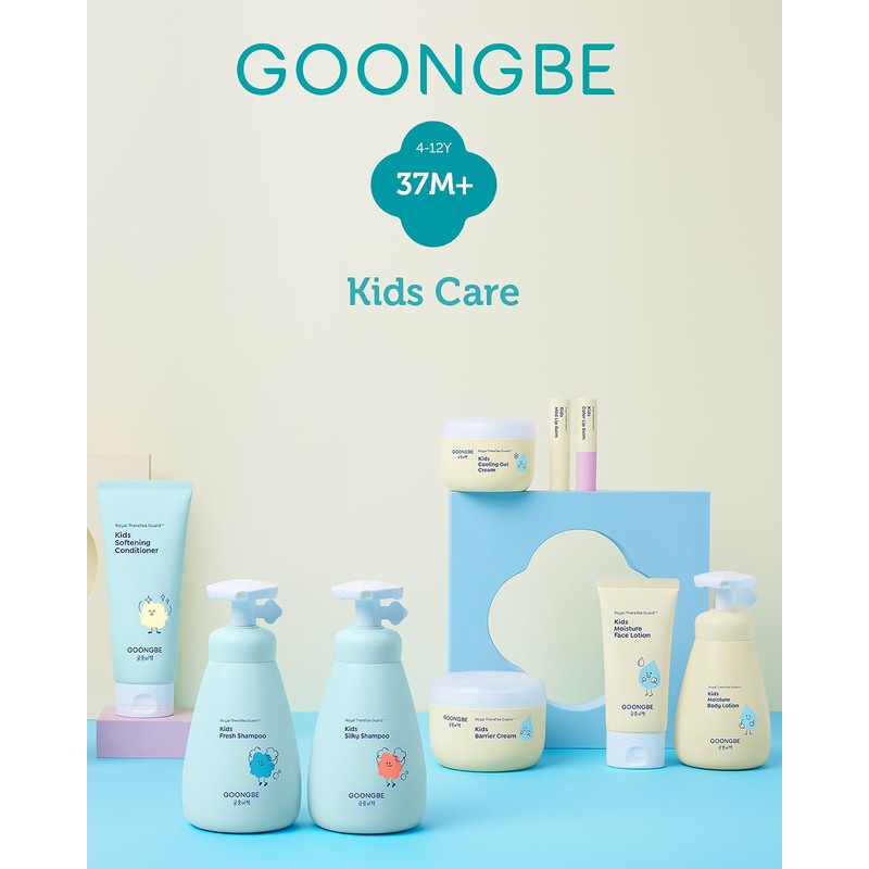 GOONGBE Kids Moisture Face Lotion 80ml – Non-Sticky Quick Absorb