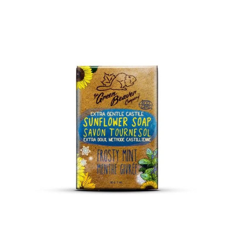 Green Beaver Extra Gentle Castile Sunflower Bar 90g, Zesty Orange