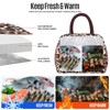 douyadady Lunch Bag Women/Men Lunch Box Women/Men (leopard)