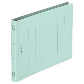 ライオン フラットファイル A5ヨコ E型 水 A-538K-A5E 【10冊セット】