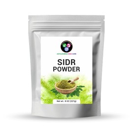 ABC Sidr Powder for Hair and Skin, Handpicked Sidr Leaves Powder 227g (Pack of 1)