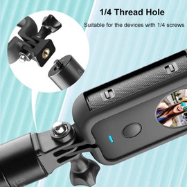 Sanpyl Estuche de Marco para One X2, Cubierta Protectora de Jaula de Marco de Aluminio para Cámara Panorámica con Montaje de Adaptador de Trípode de Cámara con Orificio de